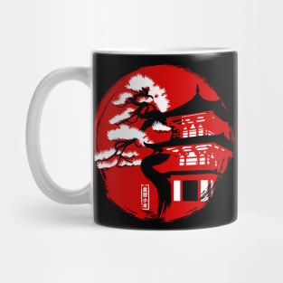 Bonsai temple Mug